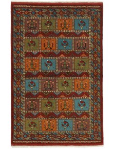 Hand made rug Torkaman Fine Persia cm.133x202