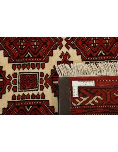Hand made rug Torkaman Fine Persia cm.135x200 2