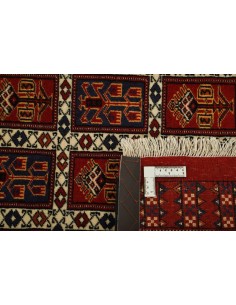 Hand made rug Torkaman Fine Persia cm.139x205 2