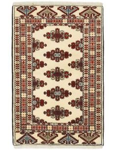 Hand made rug Torkaman Fine Persia cm.84x127
