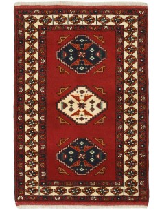 Hand made rug Torkaman Fine Persia cm.85x124