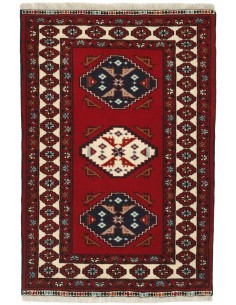 Hand made rug Torkaman Fine Persia cm.84x125