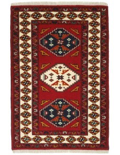 Hand made rug Torkaman Fine Persia cm.84x124