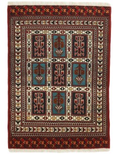 Hand made rug Torkaman Fine Persia cm.84x119