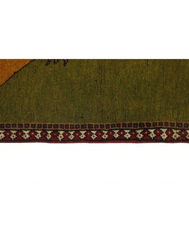 Hand made rug Kashghai Old Figural Persia cm.106x149