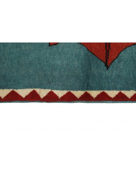 Hand made rug Kashghai Old Figural Persia cm.104x145
