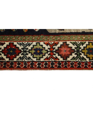 Hand made rug Kashghai Old Figural Persia cm.113x208