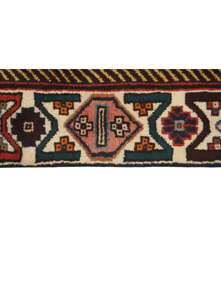 Hand made rug Kashghai Old Figural Persia cm.163x226