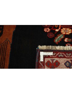 Hand made rug Kashghai Old Figural Persia cm.173x243 2
