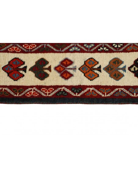 Hand made rug Kashghai Old Figural Persia cm.173x243
