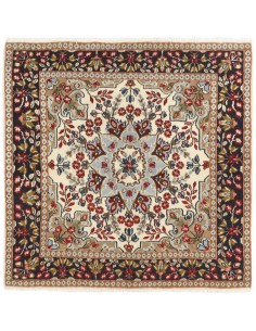 Hand made rug Kerman Persia cm.142x142