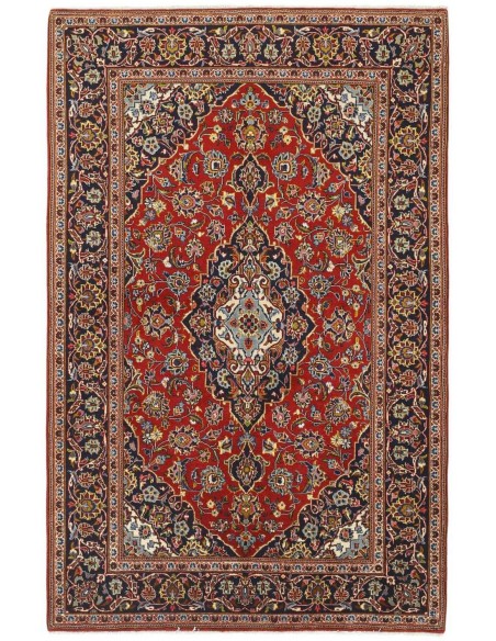 Hand made rug Keshan Persia cm.143x220