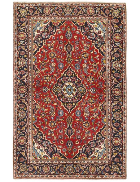 Hand made rug Keshan Persia cm.142x221