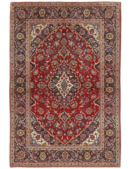 Hand made rug Keshan Persia cm.144x213