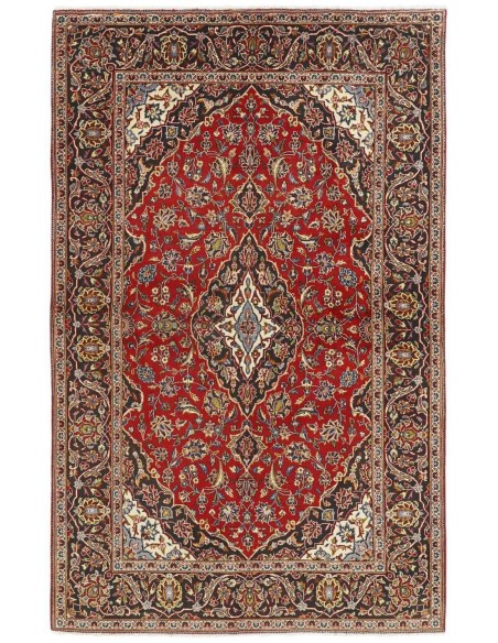 Hand made rug Keshan Persia cm.135x208