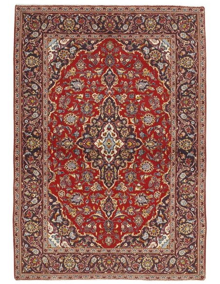 Hand made rug Keshan Persia cm.137x197