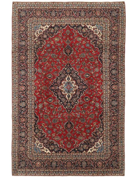 Hand made rug Keshan Persia cm.247x366
