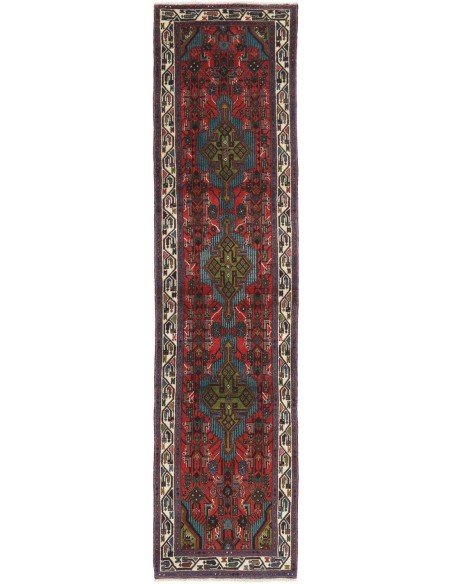 Hand made rug Asadabad Persia cm.78x324