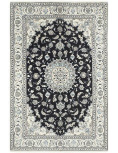 Hand made rug Nain Kashmar Persia cm.197x300