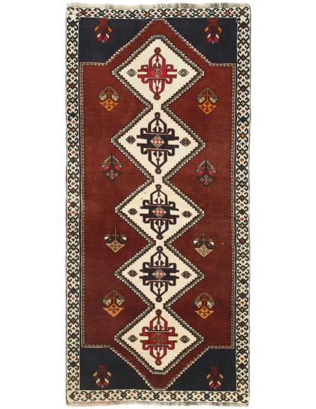 Hand made rug Kashghai Persia cm.89x197