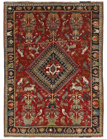 Hand made rug Kashghai Persia cm.179x243