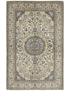 Hand made rug Nain Kashmar Persia cm.198x298