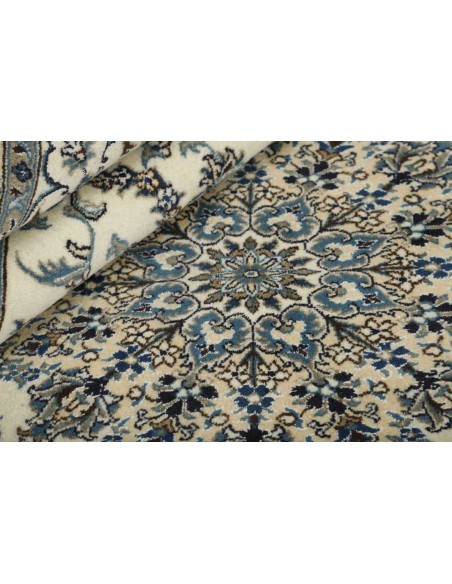 Hand made rug Nain Kashmar Persia cm.290x303