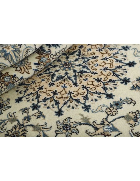 Hand made rug Nain Kashmar Persia cm.165x244