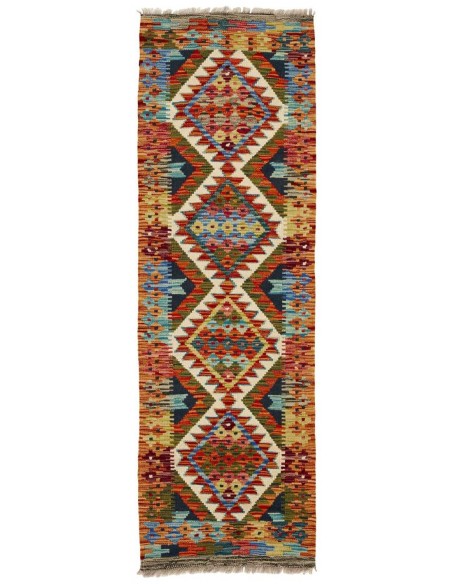 Hand made rug Afghan Kilim Afghanistan cm.62x195