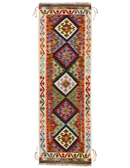 Hand made rug Afghan Kilim Afghanistan cm.65x194