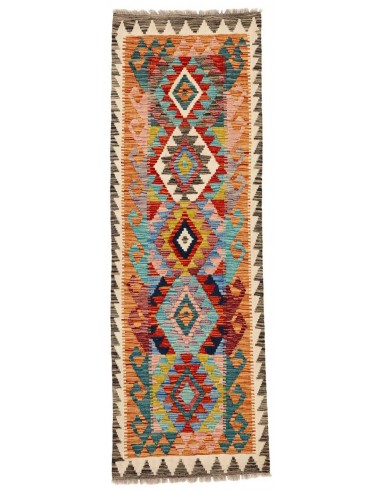Hand made rug Afghan Kilim Afghanistan cm.62x193