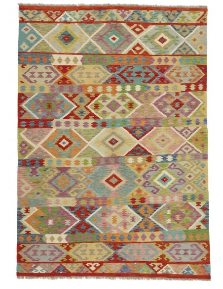 Hand made rug Afghan Kilim Afghanistan cm.203x290
