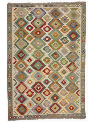 Hand made rug Afghan Kilim Afghanistan cm.201x297