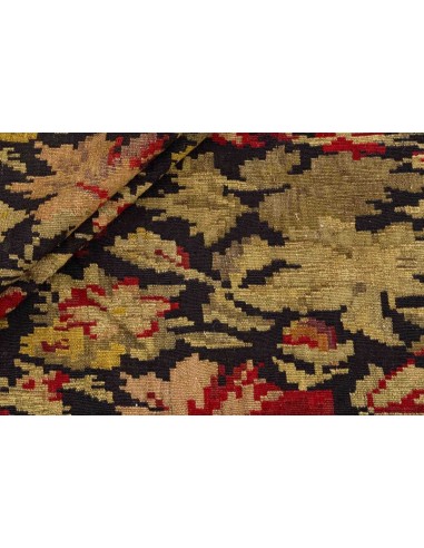 Hand made rug Rose Kilim Old Moldavia cm.178x460