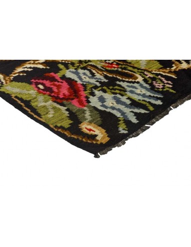 Hand made rug Rose Kilim Old Moldavia cm.194x465