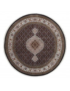 Hand made rug Tabriz Indi India cm.203x203