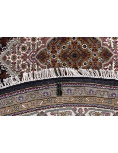 Hand made rug Tabriz Indi India cm.203x203 2