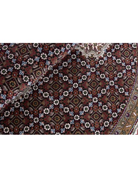 Hand made rug Tabriz Indi India cm.203x203
