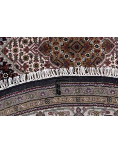Hand made rug Tabriz Indi India cm.203x203 2