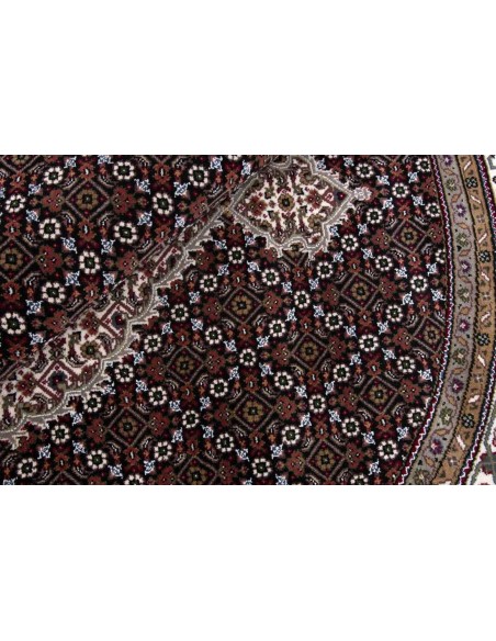 Hand made rug Tabriz Indi India cm.203x203