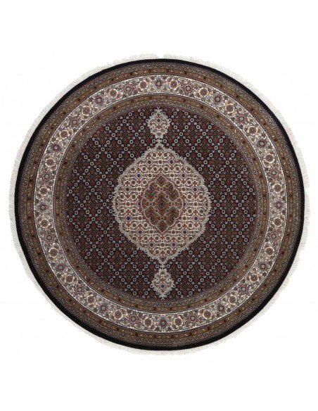 Hand made rug Tabriz Indi India cm.200x200
