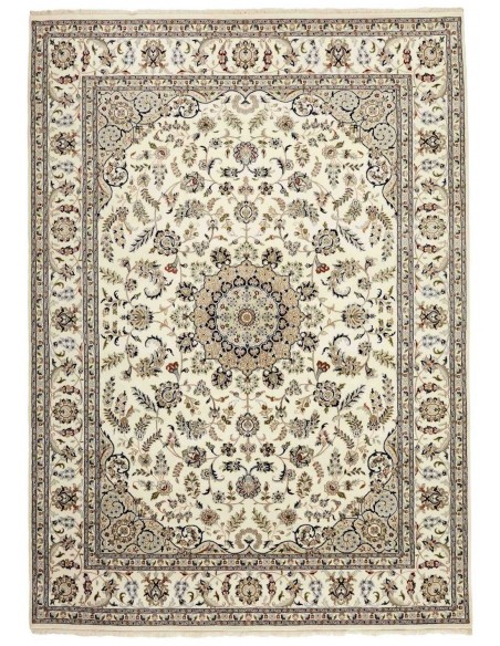 Hand made rug Nain Indi India cm.250x350