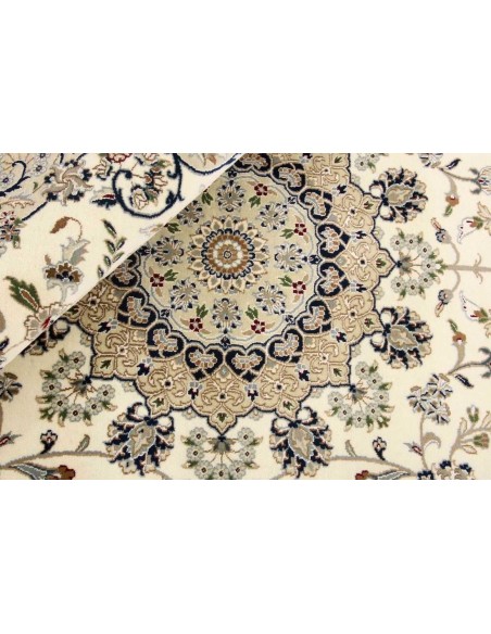 Hand made rug Nain Indi India cm.250x350