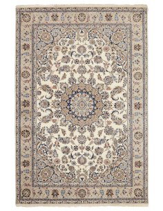 Hand made rug Nain Indi India cm.202x302