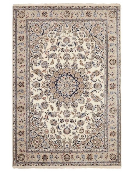 Hand made rug Nain Indi India cm.202x302