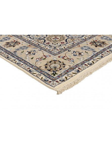 Hand made rug Nain Indi India cm.202x302