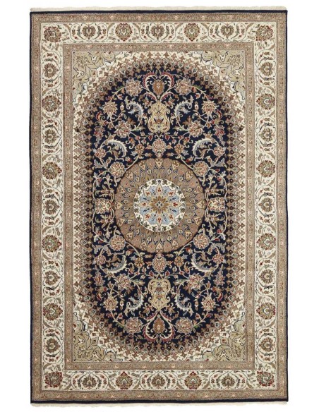 Hand made rug Nain Indi India cm.196x298