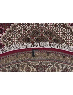 Hand made rug Tabriz Indi India cm.198x198 2