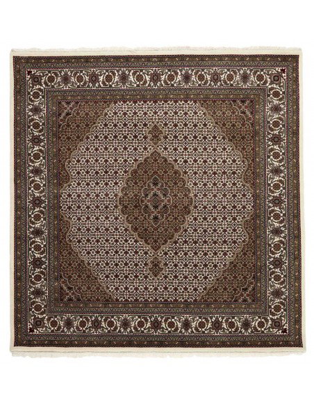 Hand made rug Tabriz Indi India cm.202x206