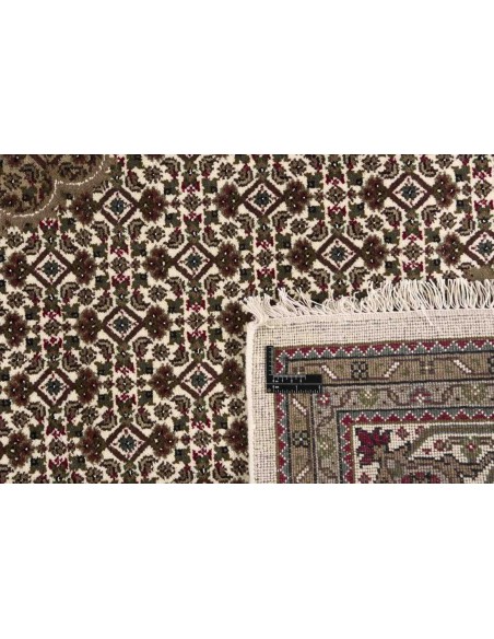 Hand made rug Tabriz Indi India cm.202x206